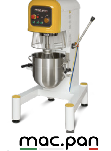 PL30/3 Mac Pan Planetary Mixer