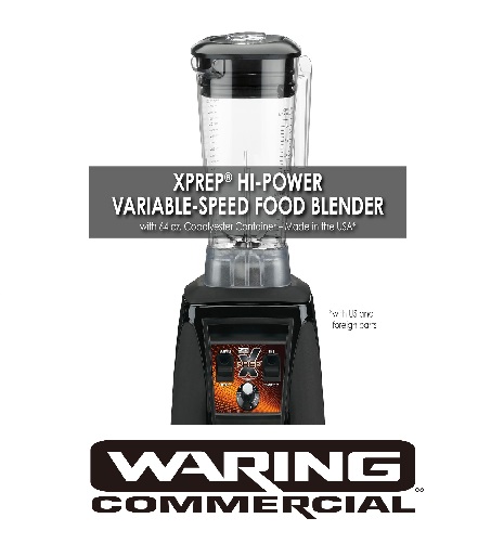 MX1200XTXEKSDI WARING BLENDER