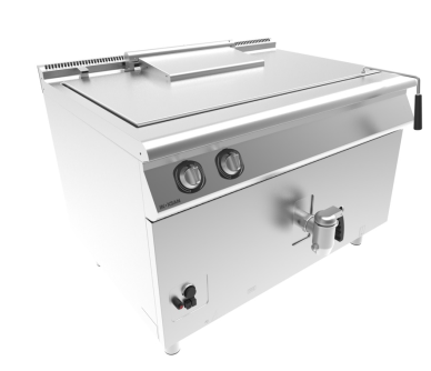 Boiling pan, 1.5 module, 250Lt, gas, rectangle, Perfect 900 line, 36kW Turkey