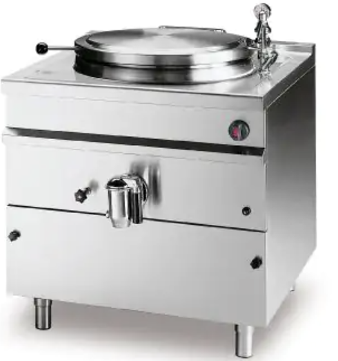 PM1IE300 Firex Indirect electric heating Tilting Boiling Pan 300L Cap