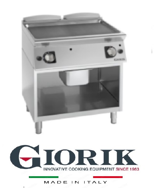 Giorik FME941GF ELECTRIC GRIDDLE ON OPEN BASE UNIT - SMOOTH/RIBBED FRY TOP
PLATE