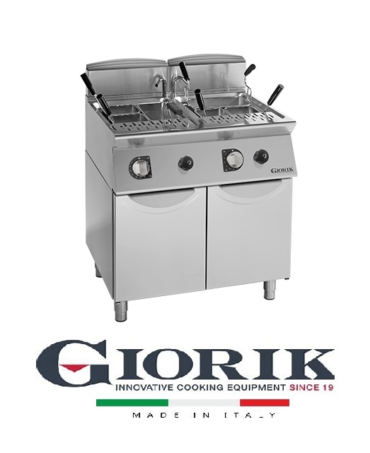 Giorik CPG946 GAS PASTA COOKER 2 BOWLS - 40+40 LT