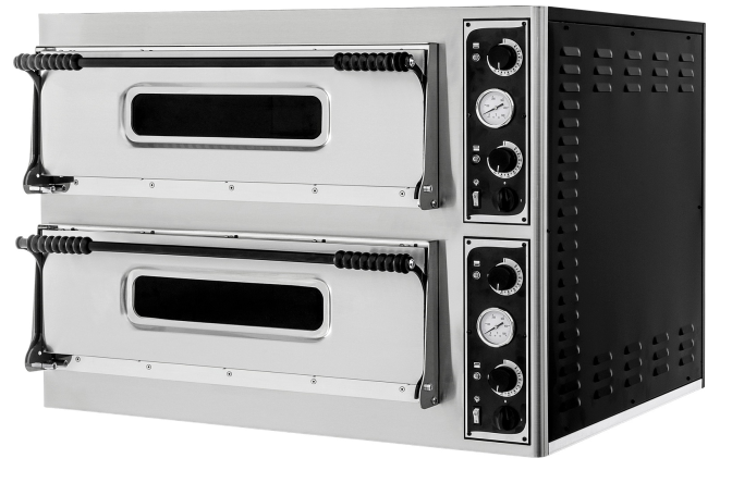 MEC Elec 2-deck 4+4 Pizza Oven W/stand
