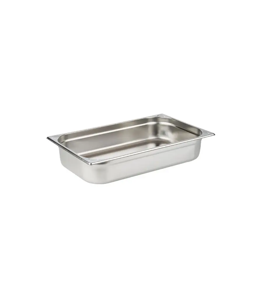 JQ-124S S/S 1/2 10CM CHINA TRAY 