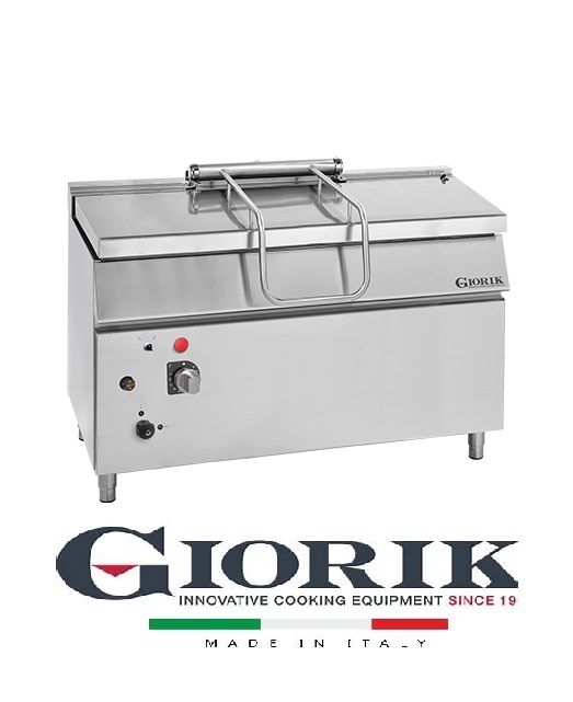 Giorik BG96XA AUTOMATIC TILTING GAS BRATT PAN - BOTTOM IN DUPLEX 2304 - 120 L