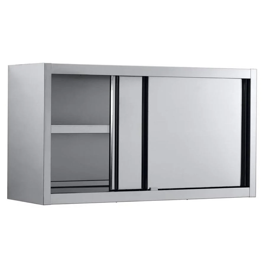 S/Steel Wall Mounted Cabinet Sliding doors Size: 1400x400x500 mm