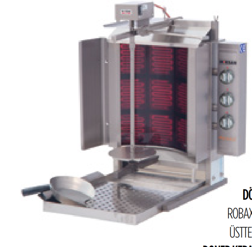 Electric Shawarma Machine 3 burners 220v 3ph 60hz