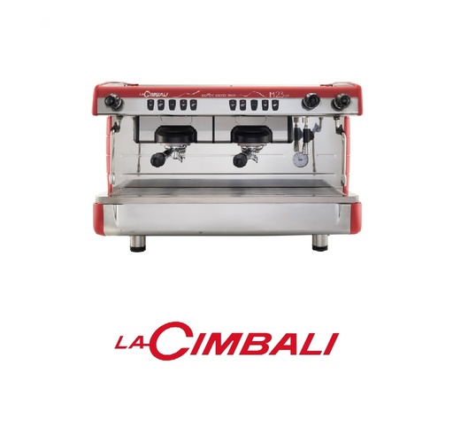 M23UP LA CIMBALI COFFEE MACHINE 2 GROUP RED 