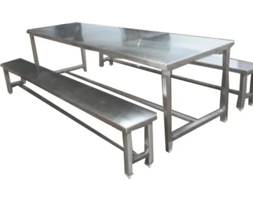 S/Steel 304 dining table and chair set 