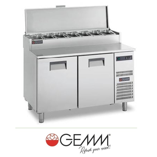 GEMM "SFF/712I  GN FAST-FOOD COUNTER 2 Doors  cm 120X72X103H
KIT/12FF KIT OF NO. 6 GN 1/4 S/S TRAYS FOR SFF/712I("
