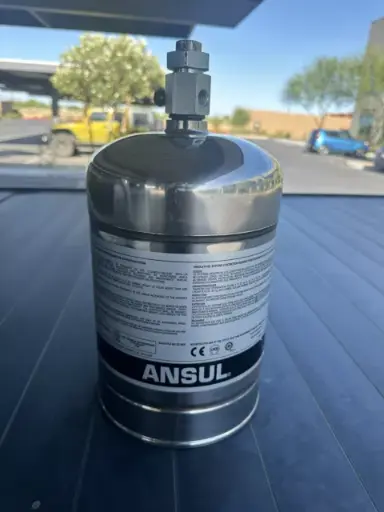 [Part Number : 429864] 429864 ANSUL R102 1.5 GALLON TANK ASSEMBLY 
