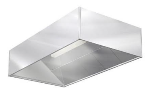 S/Steel Wall Mounted Exhaust Hood Vapour