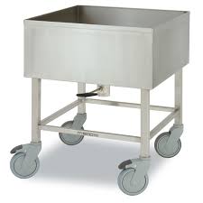 S/steel Cutlery Soaking Trolley