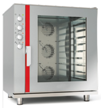 MEGA 1040B electric convection BAKERY oven -- with steam - 10 trays 400x600