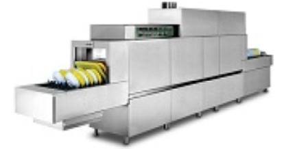 Dishwasher, flight type, 3000 plates/h, double rinse, left inlet, 47,8kW Made in Turkey