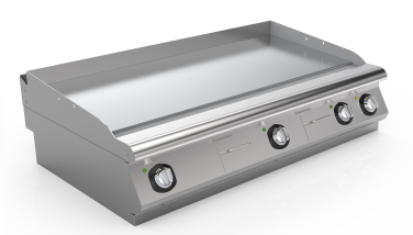 Fry Top, smooth 120 cm , counter top,electric, 13kW 380/400V Made in Turkey