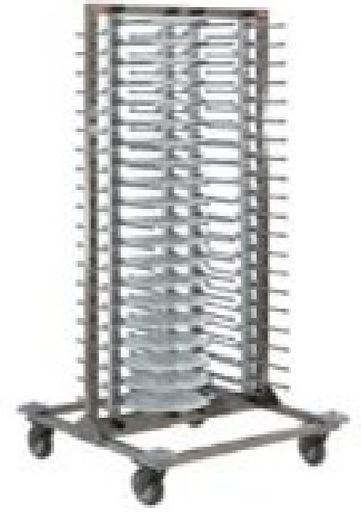 Plate Stacking trolley Cap 80 Plates