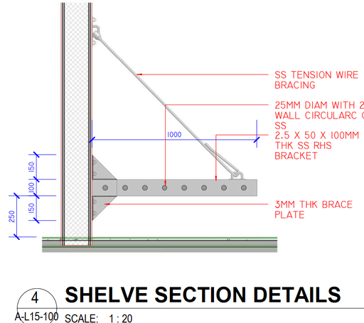 Shelf A Size 1955*800