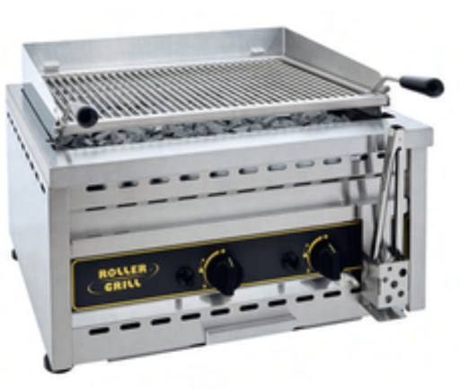 CGS 600 Roller Grill Gas Lava Stone 