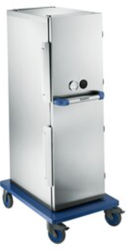 BLT 1220 EB food transport container BLT 1220 E • 2 fixed castors|2 swivel castors plastic Ø 125 mm B Cook Pro (Blanco)