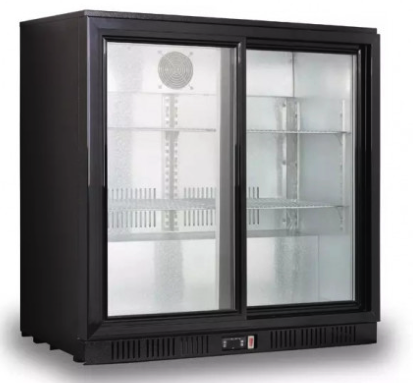 Back Bar Bottle Cooler 2 Door