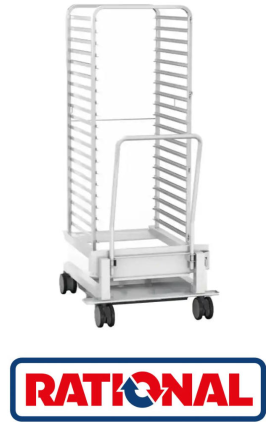 Rational Trolley Type 20-2/1 Mobile Oven Rack 20 Trays Capacity GN 2/1