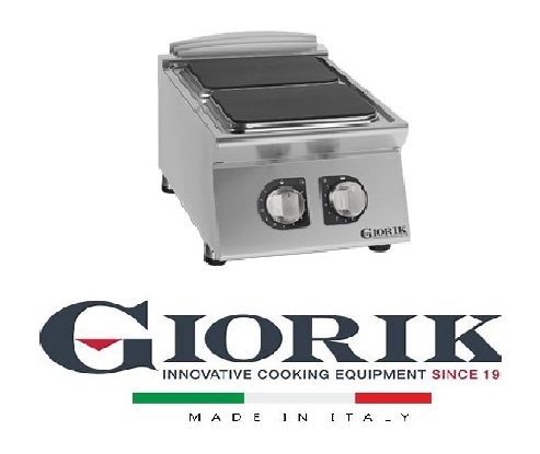 Giorik CE92QT KITCHEN 2 ELECTRIC SQUARE PLATES - TOP