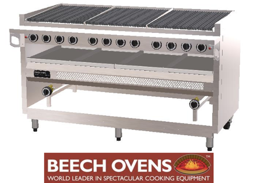 CGG1500-1000 Beech Oven Char Grill 1500mm Wide  - Gas Fired 