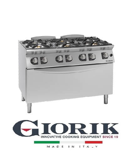Giorik CG960H COOKER 6 GAS BURNERS ON MAXI GAS OVEN
