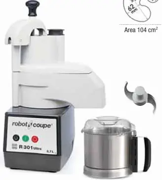 Robot Coupe R301 Ultra 220/60/1 SAU Combi Cutter/Cutter mixer 