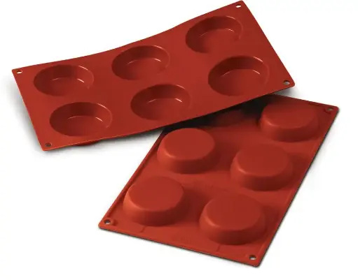 Silkomart SF046 Cake and Dessert Mould Size: Ø70 h 17 mm - Italy 