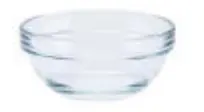 Glass Bowl Cap: 1 Oz - France