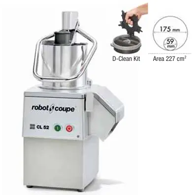Robot coupe CL52 220/60/1 SAU Table -top vegetable preparation machine