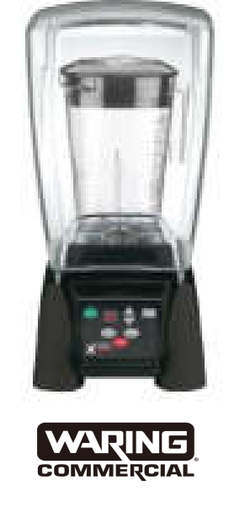MX1050 Waring Commercial Blender Silent Xtreme Series
Heavy Duty Blender, 2 liter
(68 oz.) copolyester container, 2.27 cu. ft.
capacity,