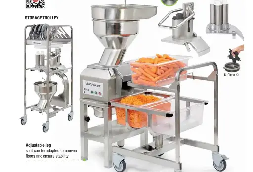 Robot coupe CL60 Workstation 220/60/3 Floor standing vegetable preparation machine 