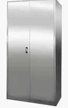 S/steel Freestanding Cabinet with twin Door Size: 1000x700x1800 mm