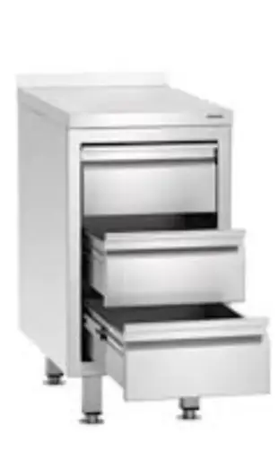 S/steel Under Drawer Unit Heavy Duty