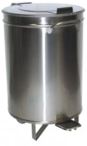 Inox Piave IP0006 Waste Bin Trolley Pedal Lid