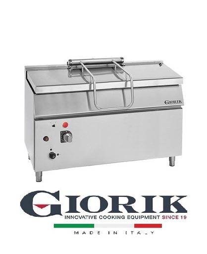 Giorik BG96XA AUTOMATIC TILTING GAS BRATT PAN - BOTTOM IN DUPLEX 2304 - 120 L