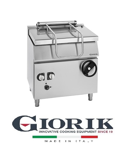 Giorik BE94XM MANUAL TILTING ELECTRIC BRATT PAN - BOTTOM IN DUPLEX 2304 - 80 L