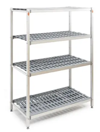Tribeca Modular Cold Room Shelving Unit 4 Layer Size: 1810x560x1680 mm