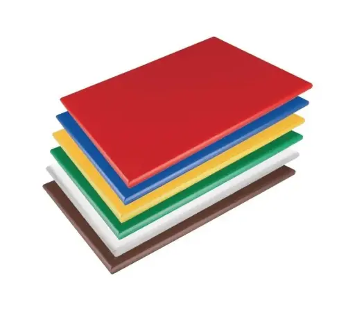 Cutting board with colour code