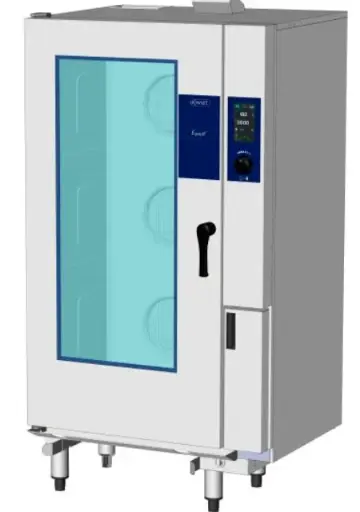 EJ202Ev2 Bonnet Equajet Injection Electric Combi Oven 20 trays 2/1