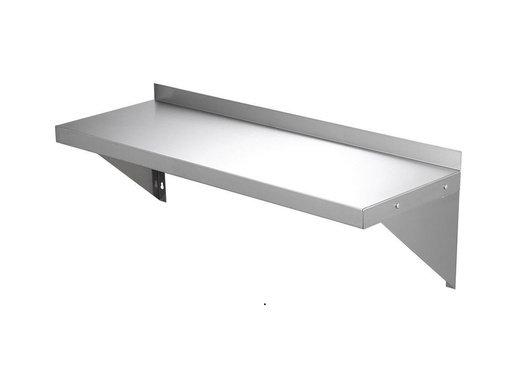 S/Steel Wall Mounted Shelf Size: 1700x350x400 mm