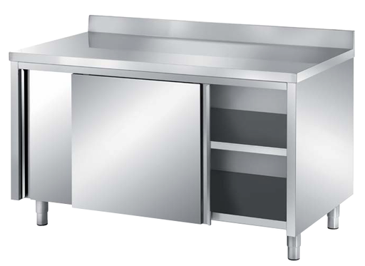 S/Steel Base Cabinet Sliding doors w/ BS Size: 1700x700x850 mm