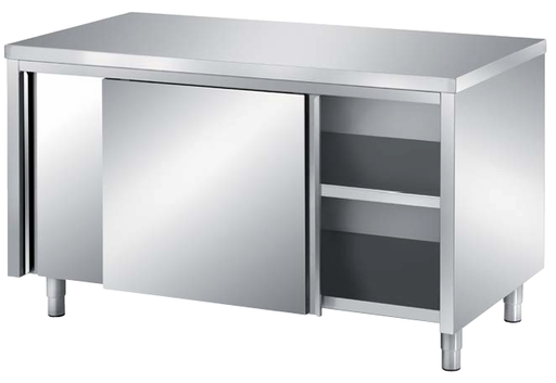 S/Steel Base Cabinet Sliding doors Size: 2000x700x850 mm