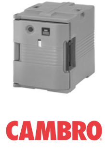 Cambro Model No. UPCH40020K401. INSULATED FOOD SERVERS (ELECTRIC).
Ultra Pan Carrier® and Ultra Camcart® HSeries.