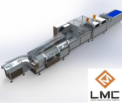 19AL Bun Autoloading System 1 - RH Bagger with LH Flighted Straight Conveyor