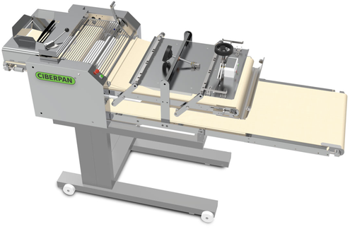 F25-600CR Moulder for baguette and tin bread with roller centering